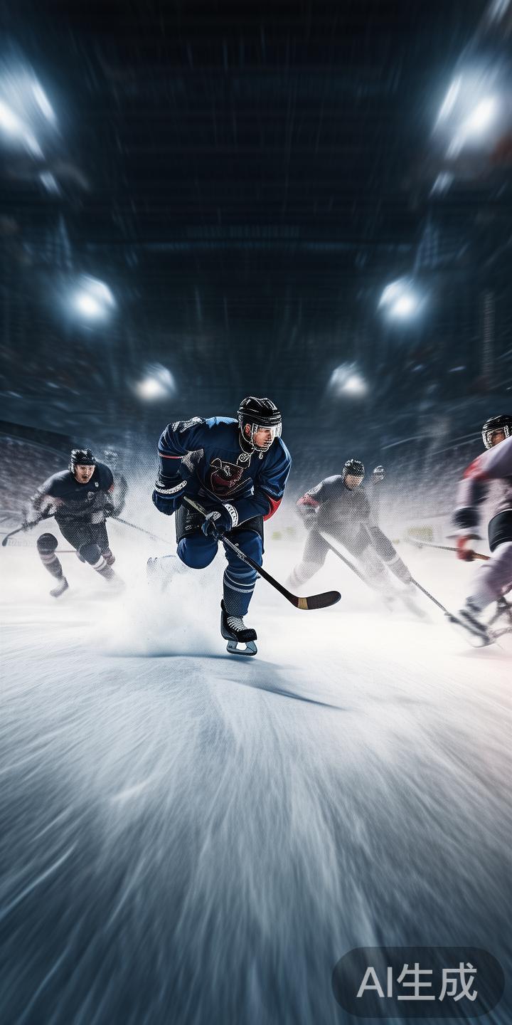 冰球爆突破：速度与技巧的极限挑战，激烈拼搏彰显运动魅力